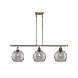 Walmart Innovations Lighting - Athens Deco Swirl - 3 Light Island In Industrial Style-11 offer