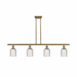 Walmart Innovations Lighting 516-4I-10-48 Bridal Veil Pendant Bridal Veil 4 Light 48 Wide Linear offer