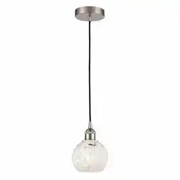 Walmart Innovations Lighting 616-1P 8 6 White Mouchette Pendant White Mouchette 6 Wide Cord-Hung offer