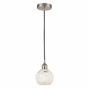 Walmart Innovations Lighting 616-1P 8 6 White Mouchette Pendant White Mouchette 6 Wide Cord-Hung offer