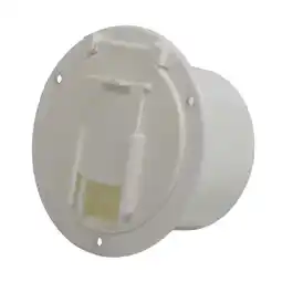 Walmart Superior Electric RVA1574 Round Electric Cable Hatch for 50 Amp Cord - White offer