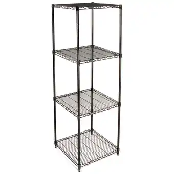 Walmart Global Industrial 24247B Nexel Black Epoxy Wire Shelving, 24 x 24 x 74 in offer