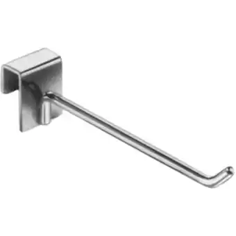 Walmart Econoco - H12 - 12 Chrome Hook for Rectangular Tubing Hangrail - Sold in Pack of 96 offer