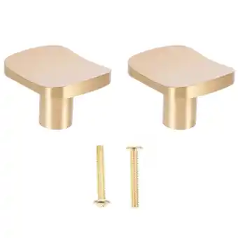 Walmart 2pcs Furniture Door Handles Drawer Pulling Handles Golden Closet Pull Knobs offer