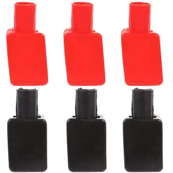 Walmart Diekin 3 Pairs Car Battery Terminal Covers Rubber Battery Protector Replacement offer