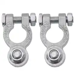 Walmart Taituoti 1 Pair 12V 24V Car Battery Terminals Wire Cable Clamp Terminal Connectors offer