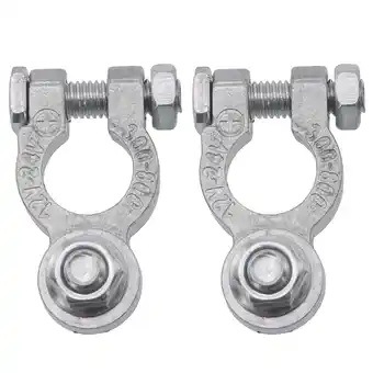 Walmart Taituoti 1 Pair 12V 24V Car Battery Terminals Wire Cable Clamp Terminal Connectors offer