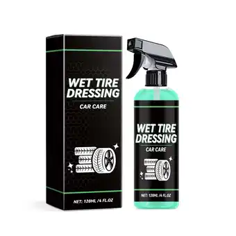 Walmart 120ml Car Tire Brightener Foam Cleaner Detergent Detergent Aging Tire Protection Oil Tire Wax offer