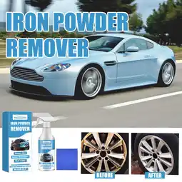 Walmart YOLOKE Vehicle Rust Remover - 120ml Wheel Iron Powder Rust Cleaner offer