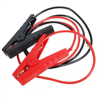 Walmart WSTEER 2pcs Jumper Cable Battery Clamps Car Battery Charger Clamps With Cables Replacements offer