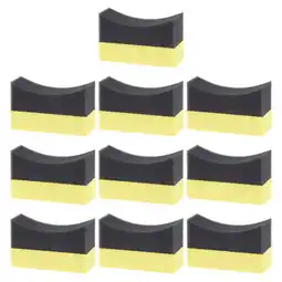 Walmart icolorfuled Car Wash Sponge Scrubber Multi-Functional Foam Cleaning Pad (10pcs) offer