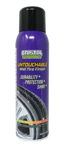 Walmart Cristal Products Untouchable Wet Tire Finish 14 Ounce (Pack of 3) offer