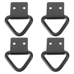 Walmart Weiweiguan 4pcs Trunk Cargo Anchor Rings Tie Down Anchors Truck Bed Tie Down Hook Trunk Bed Anchor offer