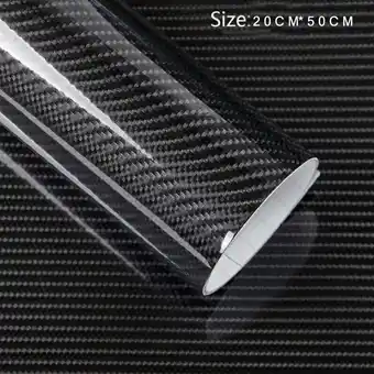 Walmart Gerich 5D Glossy Carbon Fiber Style Car Vinyl Wrap Film Sticker Bubble Free Waterproof offer