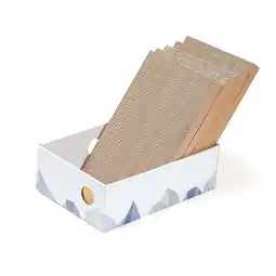 Walmart Conlun Cat Scratcher Cardboards with Box, 5-Pack Replacement Reversible Cat Scratcher Pad, Medium offer