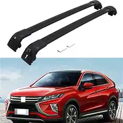 Walmart NIXFACE Cross Bar for Mitsubishi Eclipse Cross 2018-2022 Crossbar Roof Rail Rack Luggage Steel offer