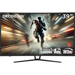 Walmart Deco Gear 39 Curved Widescreen Gaming Monitor, 2560x1440, 1ms MPRT, 165 Hz, 16:9, HDR400, 4000:1 offer