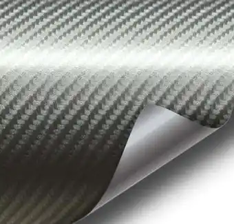 Walmart 30x152cm 7D Gloss Carbon Fibre Car Vinyl Wrap Black Film Sticker Air Bubble Free offer