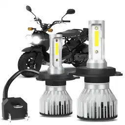 Walmart WVKVII For Honda Ruckus 50 NPS50 2003-2017 Motorcycle Light - 9003 LED Headlights White Bulbs offer