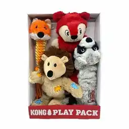 Walmart Kong Play Pack Dog Toys, 4 Pack offer