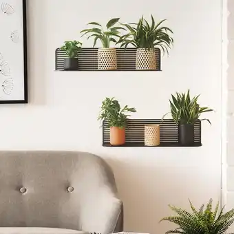 Walmart Simulated 3 D Potted Plant Shelf Wall Decoration Wall Stickers offer