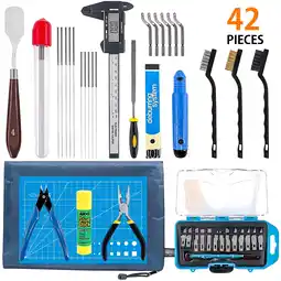 Walmart Fixdono 3D Printer Parts Tool Kit with Nozzle Cleaning Needles, Multicolor, 42 Count offer