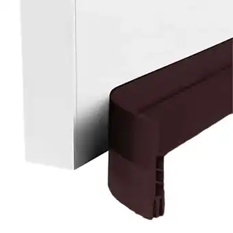 Walmart A roll of 1m door bottom windproof strip, easy to install, and efficient Brown offer