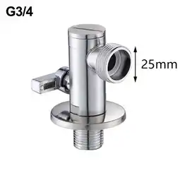 Walmart Triangle Valve Bathroom accessory Toilet Angle Valve 304 Stainless Steel G3/4 offer