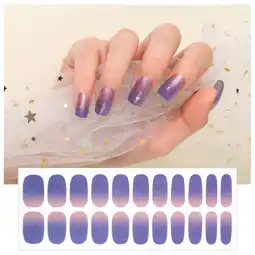 Walmart Zenghuiiii Nail Care Sticker Nail Polish Valentine's Day Nail Sticker Fast for Nails offer