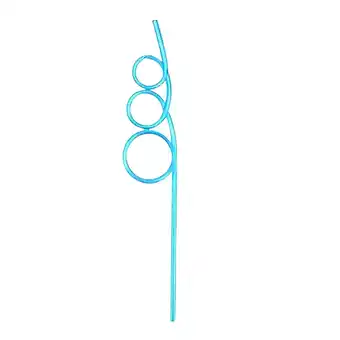 Walmart Yoloke 10 Pcs Reusable Plastic Straws - Hard and Durable for Kids, Parties, and Daily Use offer