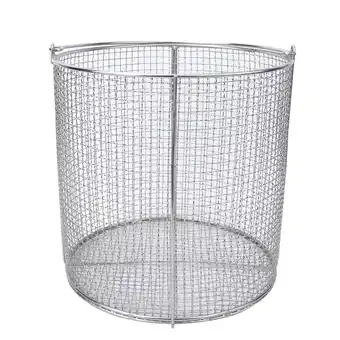 Walmart Stainless Steel Instrument Sterilization Basket Case Lab Supplies with Handle offer