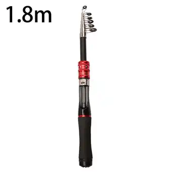 Walmart DAMIFU Short Section Sea Rod and Road Sub Rod Carbon Fiber Telescopic Fishing Rod 1.8 offer