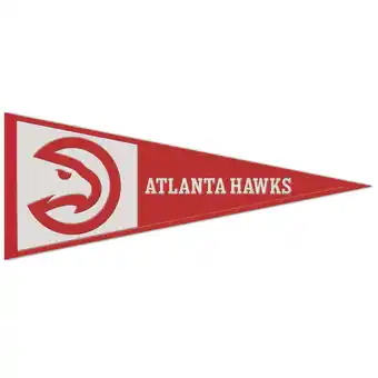 Walmart WinCraft Atlanta Hawks 13 x 32 Wool Primary Logo Pennant offer