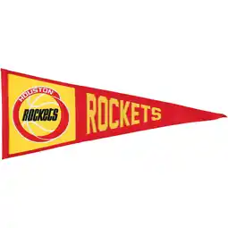 Walmart WinCraft Houston Rockets 13 x 32 Retro Logo Pennant offer