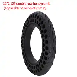 Walmart DAMIFU Solid tire forXiaomi For M365/Pro 8/8.5/10/12 inch rubber air hollow tire 9 offer