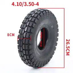 Walmart Aceovo Blance Car Atv And Go Kart Scooter Tyre 4.10/3.50-6 Inner Tube And Outer Tire Outer Tube offer