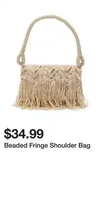 TJ Maxx Beaded Fringe Shoulder Bag offer