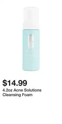 TJ Maxx 4.2oz Acne Solutions Cleansing Foam offer