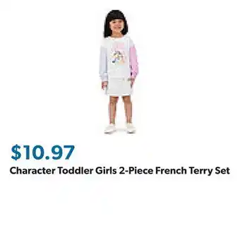 Sam's Club Character Toddler Girls 2-Piece French Terry Set offer