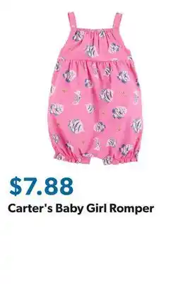 Sam's Club Carter's Baby Girl Romper offer