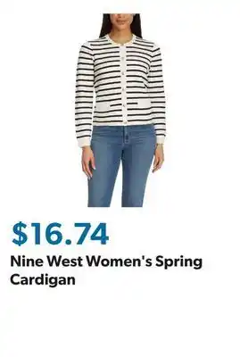 Sam's Club Nine West Women's Spring Cardigan offer