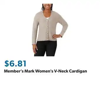 Sam's Club Member's Mark Women's V-Neck Cardigan offer