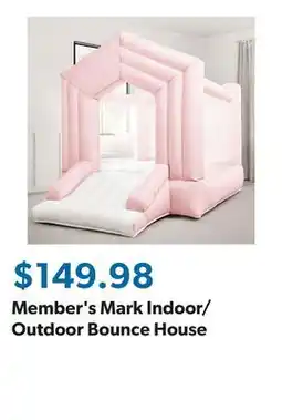 Sam's Club Member's Mark Indoor/Outdoor Bounce House offer