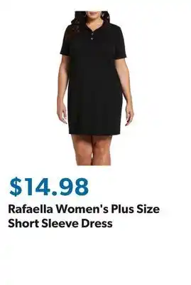 Sam's Club Rafaella Women's Plus Size Short Sleeve Dress offer