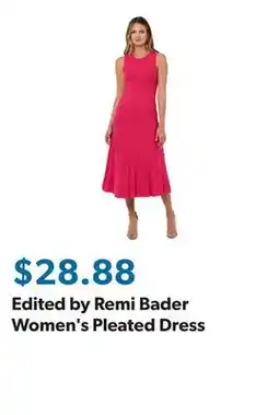 Sam's Club Edited by Remi Bader Women's Pleated Dress offer