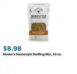 Sam's Club Kinder's Homestyle Stuffing Mix, 24 oz offer