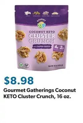 Sam's Club Gourmet Gatherings Coconut KETO Cluster Crunch, 16 oz offer