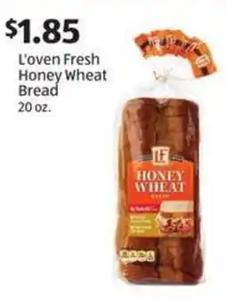 Aldi L'oven Fresh Honey Wheat Bread offer