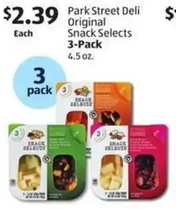 Aldi Park Street Deli Original Snack Selects offer