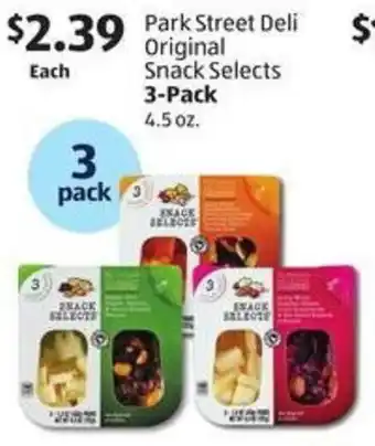 Aldi Park Street Deli Original Snack Selects offer